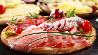 Meat cheese platter table foods - other food free wallpaper