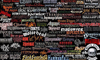 Black background words different variety - different language free wallpaper