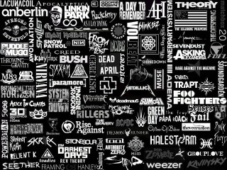 Black white poster words all 2 - post grunge free wallpaper for desktop