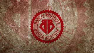 Red white logo wall background - logo free wallpaper