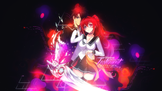 Anime couple dark background bright - bright free wallpaper for desktop
