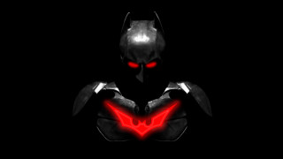 Dark batman red eyes black - a batman free wallpaper