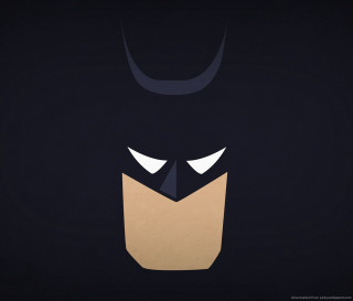 Batman mask black background white - dark night free wallpaper