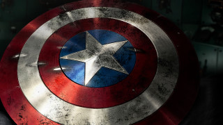 Captain america shield star center - center piece free wallpaper