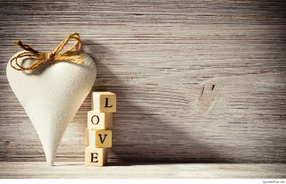 Heart pillow scrabble love wooden - the word love free wallpaper