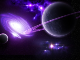 Space scene star planet bright - the planet free wallpaper
