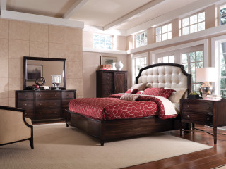Bedroom bed interior cozy relaxing 4 - the bed free wallpaper