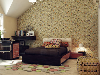 Bedroom desk chair wallpaper arts - wall behind free wallpaper for desktop