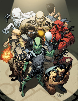 Cartoon characters circle light shadow - a shadow free wallpaper for mobile