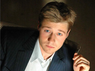 Man suit tie photorealistic painting - eric peterson free wallpaper for desktop