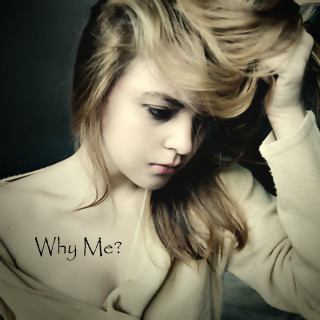 Woman long hair holding head 2 - me free wallpaper for tablet