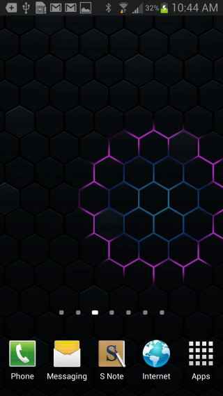 Cell phone hexagonal design keyboard - the bottom free wallpaper for mobile