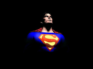 Superman heroic poster male beard - heroic pose free wallpaper