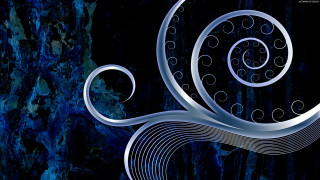 Blue black swirl design background - alison kinnaird free wallpaper for desktop