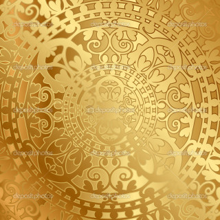 Gold background circular design stock - a gold background free wallpaper