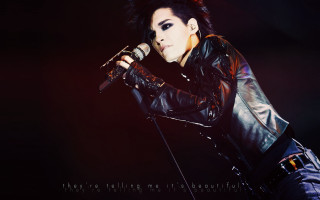 Woman microphone black jacket black - a black jacket free wallpaper for desktop