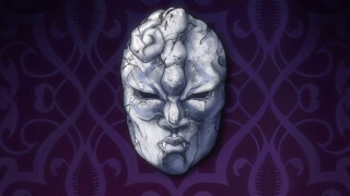White mask face purple background - a white mask free wallpaper