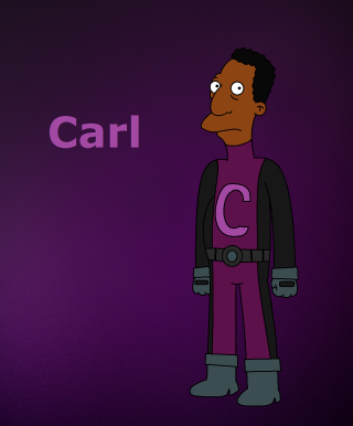 Cartoon character carl purple black - carl morris free wallpaper