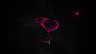 Heart shaped balloon floating red - balloon free wallpaper for desktop