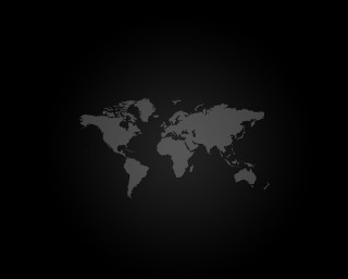 Black white world map outline - a white outline free wallpaper