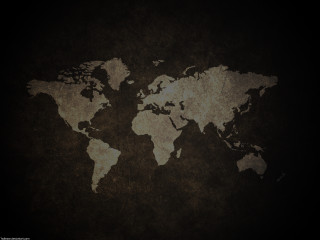 World map dark background faded - faded free wallpaper