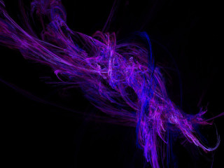 Purple abstract black fire energy - arcane free wallpaper