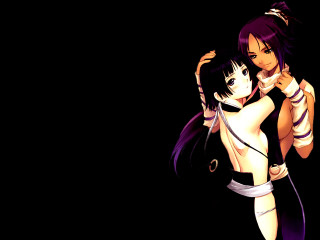 Anime couple hugging dark background - the dark background free wallpaper