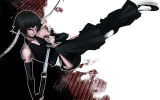 Woman sword black outfit black - a black outfit free wallpaper