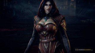 Woman costume hood sword hand - a hood free wallpaper