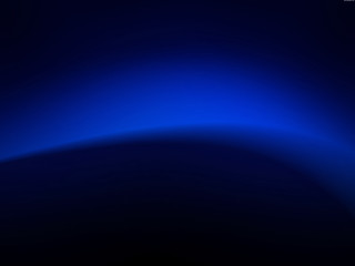 Blue background curved corner black - volumetric lighting free wallpaper
