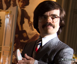 Man suit remote control painting - a remote control free wallpaper