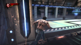 Man video game bloody arm - his chest free wallpaper