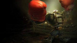 Boxing match painting glove suit - glove free wallpaper
