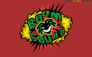 Cartoon character boom squad logo - the chest free wallpaper