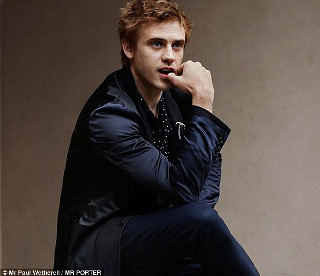 Man black jacket black pants - neoclassicism free wallpaper