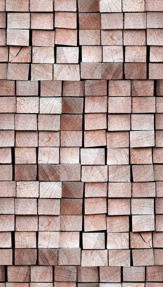 Close up wood logs pattern - top free wallpaper for mobile