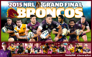 Rugby team broncos man holding - andrew bell free wallpaper