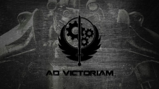 Black white clock gears ad - victorian free wallpaper