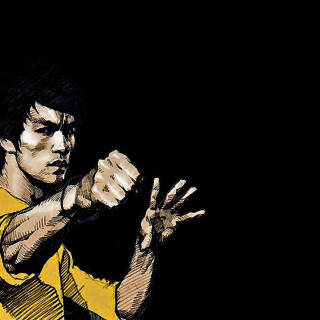 Man yellow shirt hands out - a yellow shirt free wallpaper for tablet