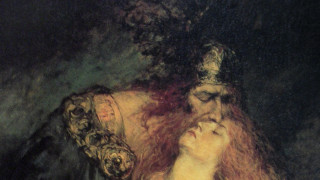 Woman red hair man hat - elden ring free wallpaper