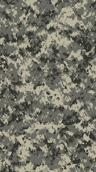 Digital camouflage black white pattern - gray background free wallpaper