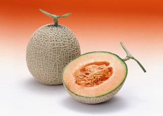 Melon cut half whole background 2 - whole free wallpaper for desktop