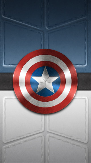 Captain america shield comic panel - assemblage free wallpaper for mobile