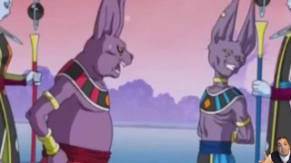 Cartoon man rabbit suit tie - two other man free wallpaper