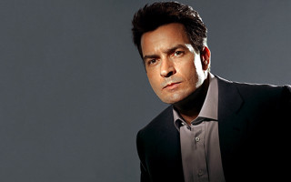 Man suit posing hands pockets 2 - his jacket free wallpaper