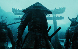 Man costume group people swords - a matte painting free wallpaper