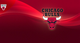 Chicago bulls logo red background 2 - official medium free wallpaper