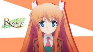 Anime girl long hair tie - a white arrow free wallpaper