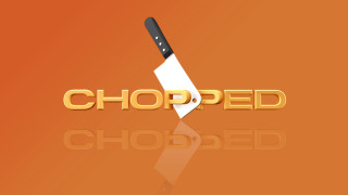Knife paper chopped orange background - a orange background free wallpaper