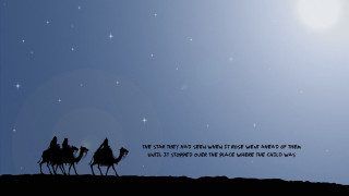Silhouette three people riding camel - a camel free wallpaper